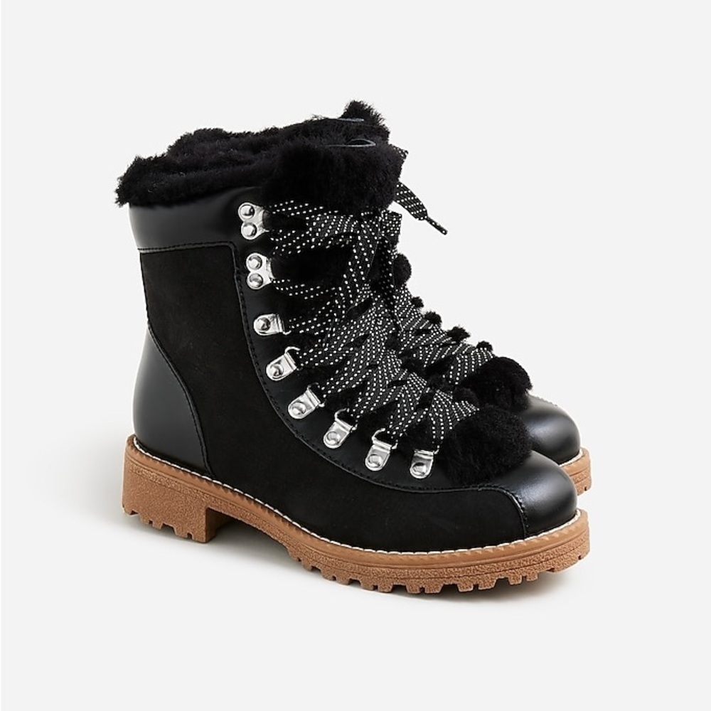 J Crew New Nordic boots in leather and nubuck BD332